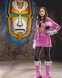 CHRISTINA MASTERSON as Emma Goodall the Pink Megaforce Ranger - Power Rangers Megaforce 8'x10' Genuine Autograph