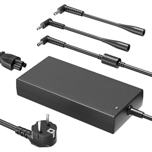 HSXIRQA 180W Oplader Compatibel met Msi GF63 GF65 GF75 Thin and more Gaming Laptop (Compatibel met 150W 120W Stroomkabel Oplaadkabel Netadapter Voeding)