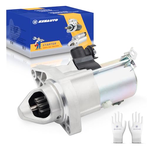 Image of Ezexpreze 17958N Starter Compatible with Honda Civic 2006 2007 2008 2009 2010 2011 1.8L, 12V 1.2KW 9-Teeth Clockwise, OE#, 31200-RNA-A51,SM71001,41054130