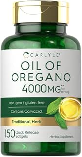 Carlyle Oregano Oil | Max Potency | 150 Softgel Capsules | Non-GMO and Gluten Free Formula | Contains Carvacrol | Traditional Herb Extract Supplement