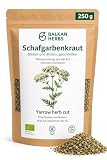 BIO Schafgarbe 250 g., Schafgarbenkraut getrocknet und geschnitten (Achillea millefolium), Schafgarbe Tee von Balkan Herbs (250 g. (1-er Pack))