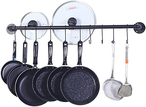 Garage storage Rack Wall Mounted Pan Rack for Kitchen Wall Mounted Pot Organizer Huge space saver Attractive