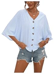 Blue and White Striped