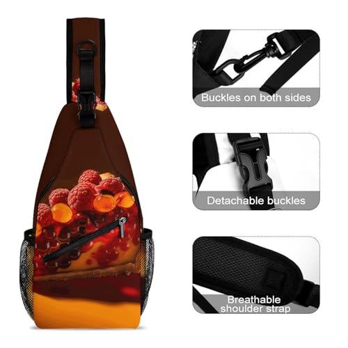 Mochila tipo sling para viajes y actividades casuales miniatura 3