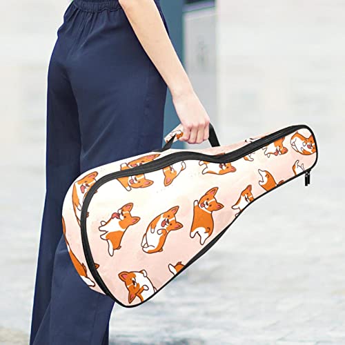 Housse pour ukulélé avec motif chien corgi amusant de 10 mm d’épaisseur et rembourrage en éponge de 53,3 cm avec sangles… - Les Beatles, Paul McCartney, John Lennon, RIngo Starr, George Harrison Housse pour ukulélé avec motif chien corgi amusant de 10 mm d'épaisseur et rembourrage en éponge de 53,3 cm avec sangles… – Image 7