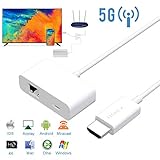 wireless display adapter mac 【Bildschirm teilen】: Es kann Ihr Smartphone / Tablet / PC-Bildschirm auf einen großen Bildschirm (TV / Monitor / Projektor / Auto-Bildschirm) umwandeln und Mediendateien / Videos usw. mit bis zu 1080p streamen.