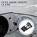 Fuel Door Spring Clamp OEM# 77360-0R010 77360-30030,Gas Door Spring Clip Compatible with Toyota RAV4 Yaris Matrix Corolla,Lexus GS300 IS250 ES350 LS460,Standard Car Accessories(77360-0R010)