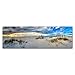 Beach Landscape by Doug Cavanah, 10x32-Inch Canvas Wall Art