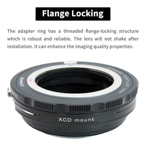 Ficha técnica XPIMAGE Anillo adaptador de montaje de lente de cambio compatible con lente Canon EF para cámara Hasselblad X System XCD - Fernando Cortés