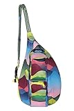 KAVU Mini Rope Sling Pack with Adjustable Rope Shoulder Strap, Mountain Fade