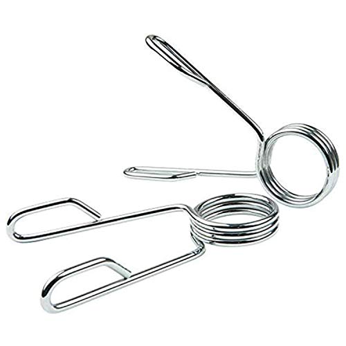 4 chiusure a molla da 50 mm, per manubri, pinze