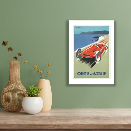 Affiche Côte d'Azur poster de voyage grand format XL mat - 3