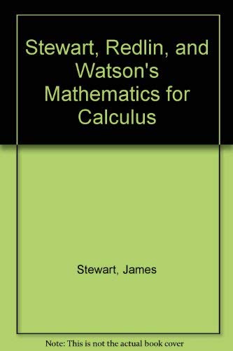 Stewart, Redlin, and Watson's Mathematics for C... 0534100813 Book Cover