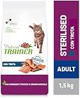 Foto di Trainer Cibo per Gatti Sterilizzati - Formula Monoproteica - Con Trota - 1,5kg