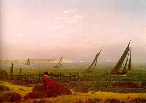 Caspar David Friedrich Moderne Art Murale : Sublimez Vos Murs Vides avec du Graffiti