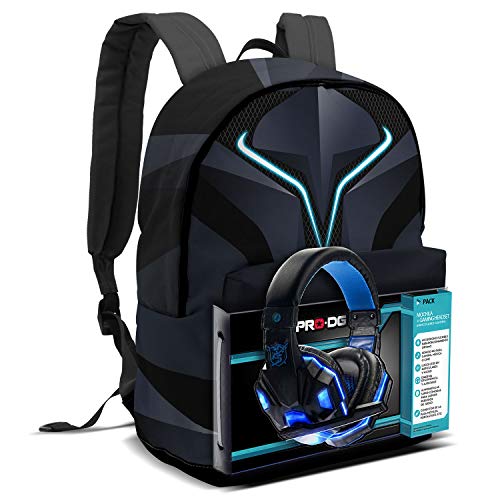 PRODG Unisex Kinder Gamer-Mochila Auriculares Gaming Taschen, Multicolour, One Size Cover