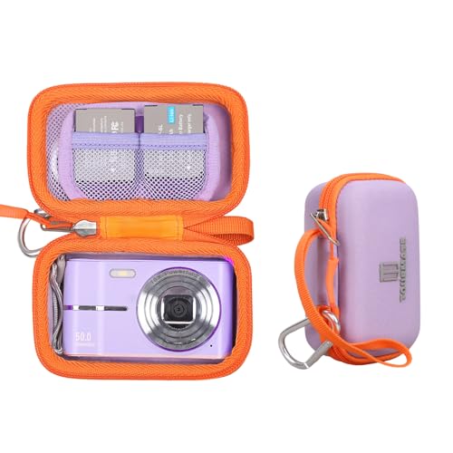 Maletín rígido para cámara digital Oxford morado miniatura 1
