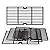 Utheer Cast Iron Grill Grates fit Oklahoma joe's Longhorn Comb Charcoal/Gas Smoke 12201767,14201767, fit Oklahoma joe's Longhorn 18202083,16202046,15202029 Cast Iron Grill Cooking Grids, 4 Pack