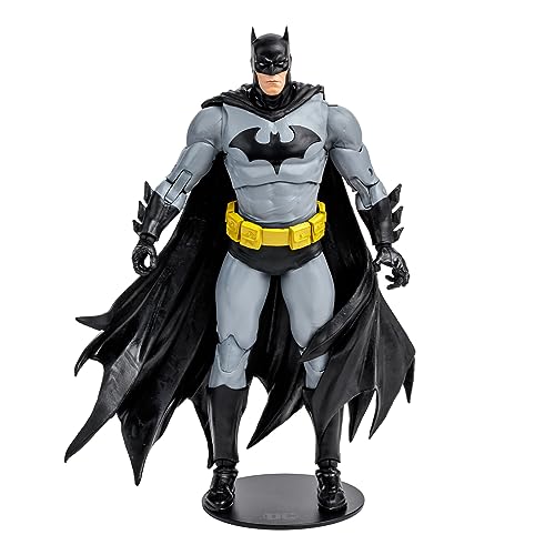 McFarlane Toys - DC Multiverse Batman (Hush) Figura de ação de 7 polegadas (preto e cinzento)