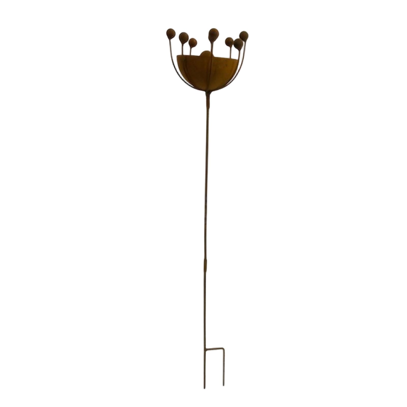Garten Vogeltränke, 72 cm, Eisen Vogeltränke für den Außenbereich, stehende Vogeltränke für draußen, Gartendekoration, Balkon, Vogelhäuschen
