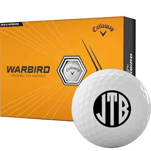 Callaway Golf 2023 Warbird Monogrammed Golf Balls