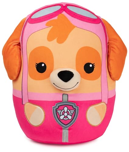 Paw Patrol - Gund - Pat Patrouille - Stella Taille 30 cm - Peluche Chien - Lavable en Surface - Pat Patrouille Jouet Premier Age - Peluche Bébé - Jouet Bébé 1 an et +
