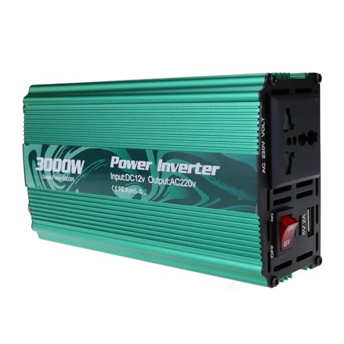Onduleur 3000W 12V protégez vos appareils sensibles avec ce convertisseur pur sinus auto