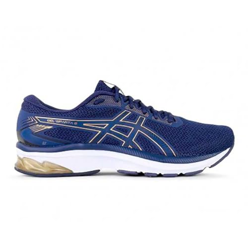 Tênis Asics Gel Sparta 2 Azul e Dourado