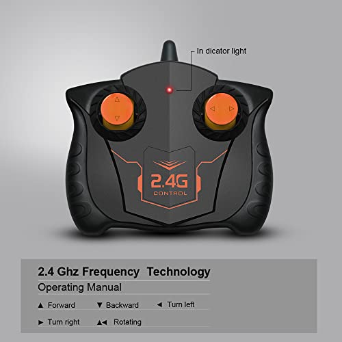 RC Motorcycle, Remote Control Motorcycle Toy for Kids, 2 Rechargeable Batteries for 50 Mins Playtime, 2.4GHz Remote Control Stunt Bike with 360° Spins, Drift, Great Gift for Boys and Girls