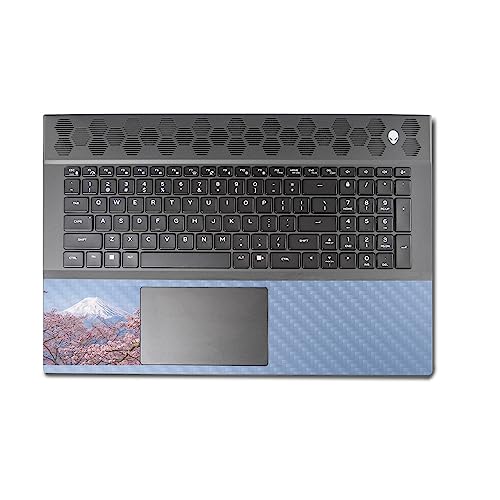 Image of MightySkins Carbon Fiber Skin Compatible with Alienware M18 R1 (2023) Full Wrap Kit - Fuji | Protective, Durable Textured Carbon Fiber Finish | Easy to Apply & Change Styles | Made in The USA
