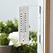 Taylor Mountable Outdoor Window Thermometer, Easy to Read for Backyard, Patio, Garden, and Lawn, White