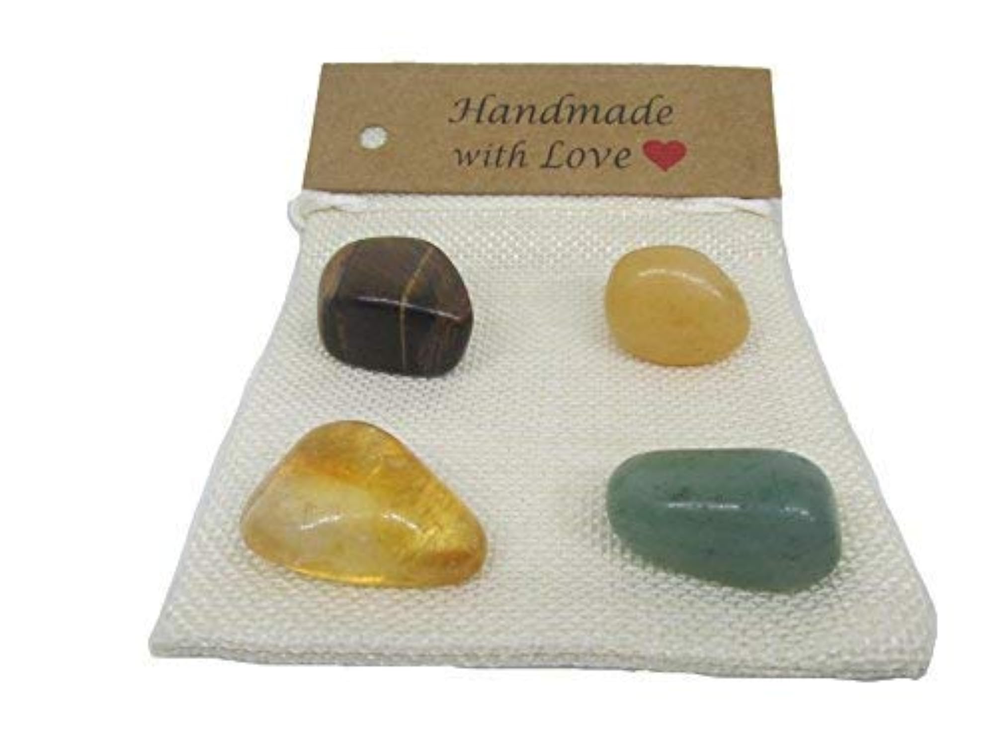 Reiki Healing Crystal Bag for Luck & Prosperity