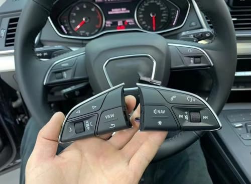 Interruptor de botones de volante compatible con Audi A4 Q5 4M0951523 5