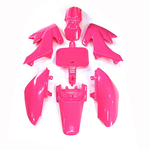 image for TC-Motor Pink Body Work Plastic Fender Fairing Kit For Honda XR50 CRF5
