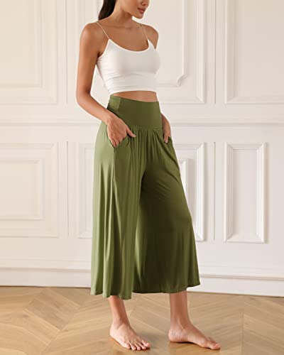 ODODOS-Womens-Wide-Leg-Palazzo-Lounge-Cropped-Pants-with-Pockets-Light-Weight-Comfy-Pajama-Capri-Pants-2022-24-Inseam 41ODMCWOEpL