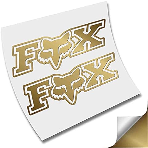 2 Pegatinas Vinilo Fox Cobre Cover