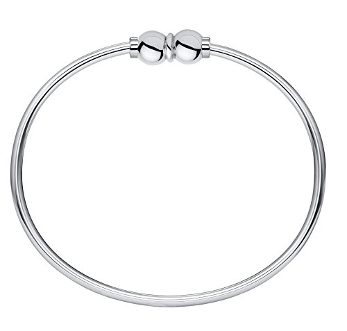 Lighthouse Creations The Traditional Sterling Silver Double Ball Threaded Bracelet from Cape Cod 7
