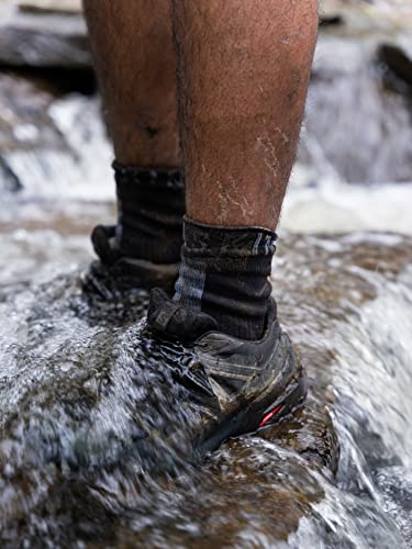 SEALSKINZ | Dunton | Unisex Waterproof Warm Weather Ankle Length Merino Wool Lined Sock | Seamless, Thin & Comfortable | Hydrostop to Block Water Penetration - Image 3