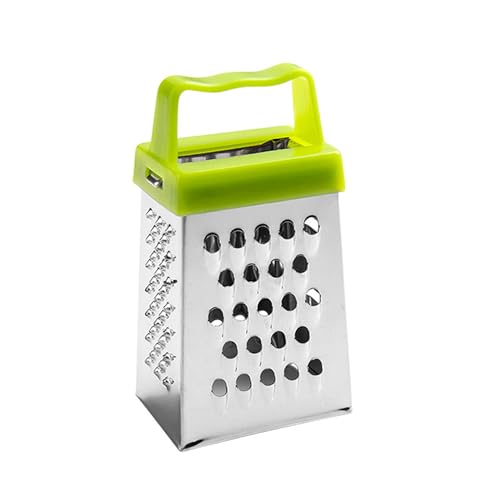 RUFJXKCHD Mini râpe, Petite râpe à Fromage, râpe à boîte en Acier Inoxydable, pour râper Le Fromage, l'ail, la Muscade, Le Chocolat