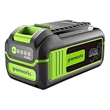 Greenworks 40V 4.0Ah Lithium-Ion High-Power Battery, Upgraded with 22% Power Boost (Genuine Battery / 75+ Compatible Tools)
