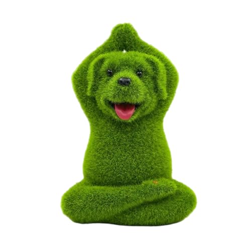 Statue détaillée en résine de chien rigide résistante aux UV - 6