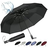 regenschirm druck 【GROß UND LEICHT】Dieser Regenschirm ist 32 cm lang und wiegt 450 g. Er hat einen ergonomischen, rutschfesten Gummigriff und eine Handschlaufe, ist leicht zu tragen und kann in einem Rucksack aufbewahrt werden. Geöffnet hat der automatische Regenschirm einen Durchmesser von 105 cm und kann zwei Personen vollständig vor Regen schützen.