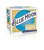 Blue Moon Mango - Cerveza estilo Mango Wheat - Alc. 5,6% Vol. - Caja de 12 botellas de 330 ml - Total: 3960 ml