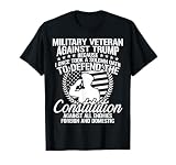 Military Veterans Against Trump 2020 USA Election T-Shirt