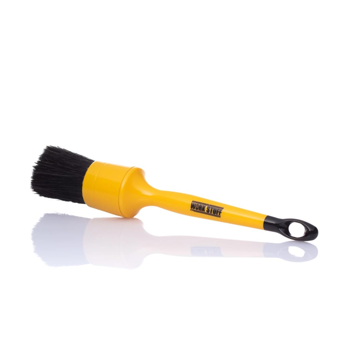 Work Stuff Detailing Brush Black | 30 mm Medium Size | Versatile Car Cleaning Brush with Durable Handle | Soft Synthetic Bristles for Wheels, Engines & Trim-image-25