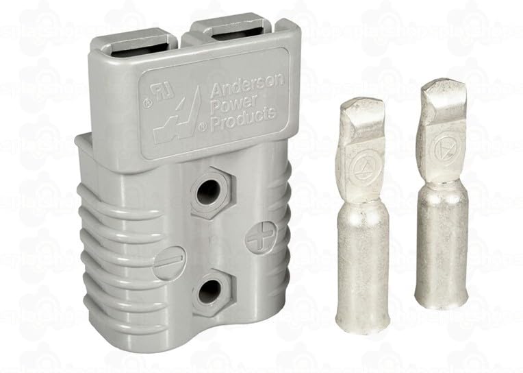 Anderson Connector SB120 Silver coated lugs (01 Set), High Temperature Capacity, 120A, up to 4AWG Silicone Flexible Wire can be connected, for Batteries, UPS, Inverters.-image-32