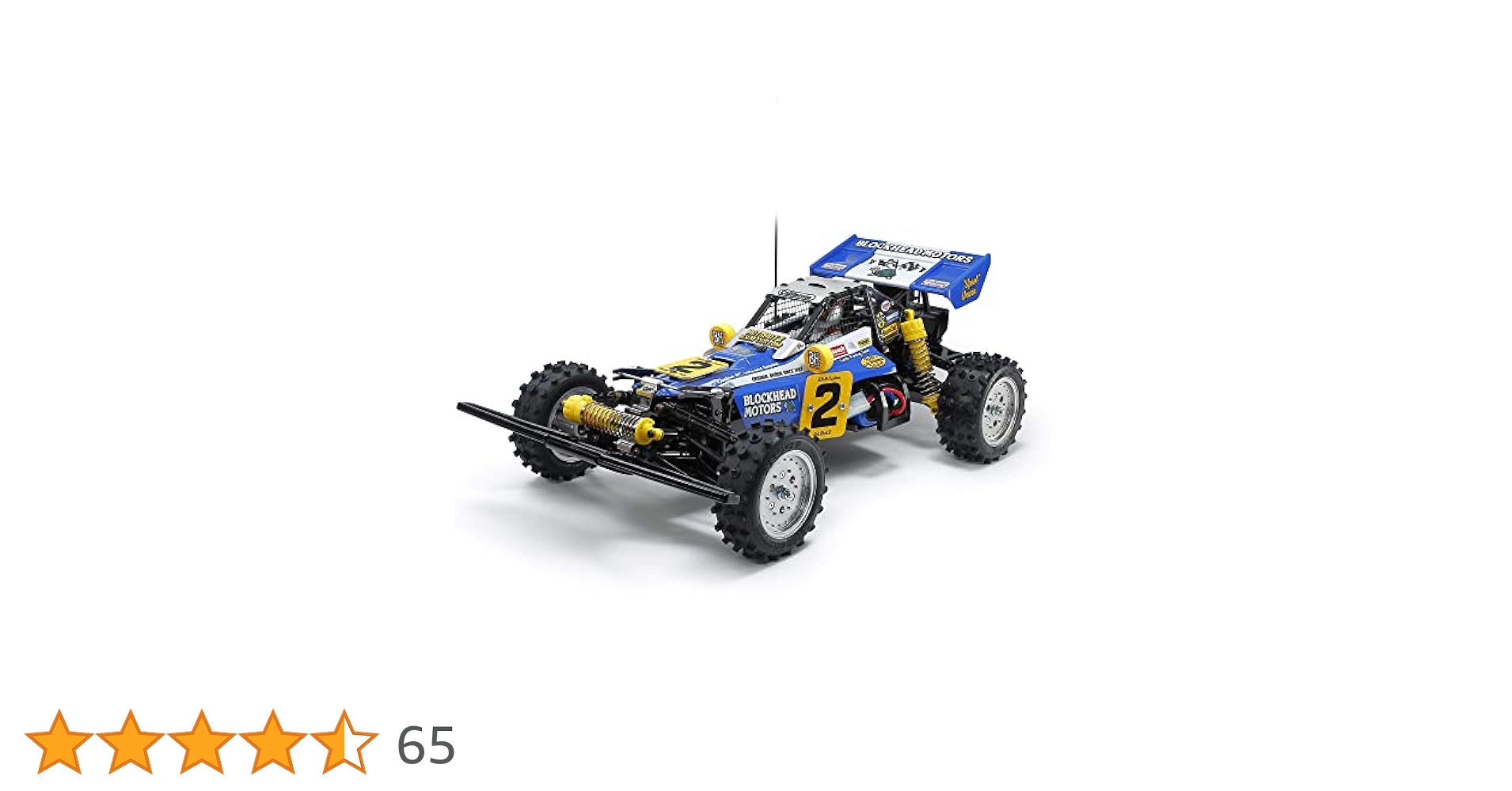 ホビーラジコン TAMIYA HOTSHOT II BLOCKHEAD MOTORS タミヤ 1/10 RCカー ホットショットII BLOCKHEAD MOTORS