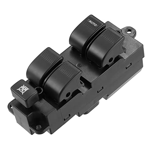 X AUTOHAUX AB39-14540-BB Car Master Power Window Switch Front Driver Side for Ford for Ranger 2012-2015 for Mazda BT50 2013-2016 Black