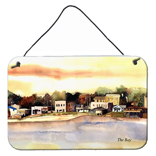 Caroline's Treasures 8121DS812 The Pass Wall or Door Hanging Prints Aluminum Metal Sign Kitchen Wall Bar Bathroom Plaque Home Decor, 8x12, Multicolor