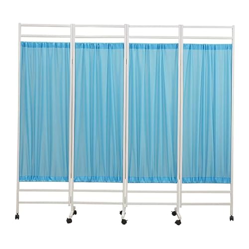 Écran de confidentialité médical pliable 4 pièces et écran de séparation de pièce de soin - 2
